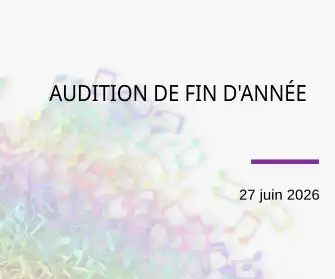 Audition de Fin d'année